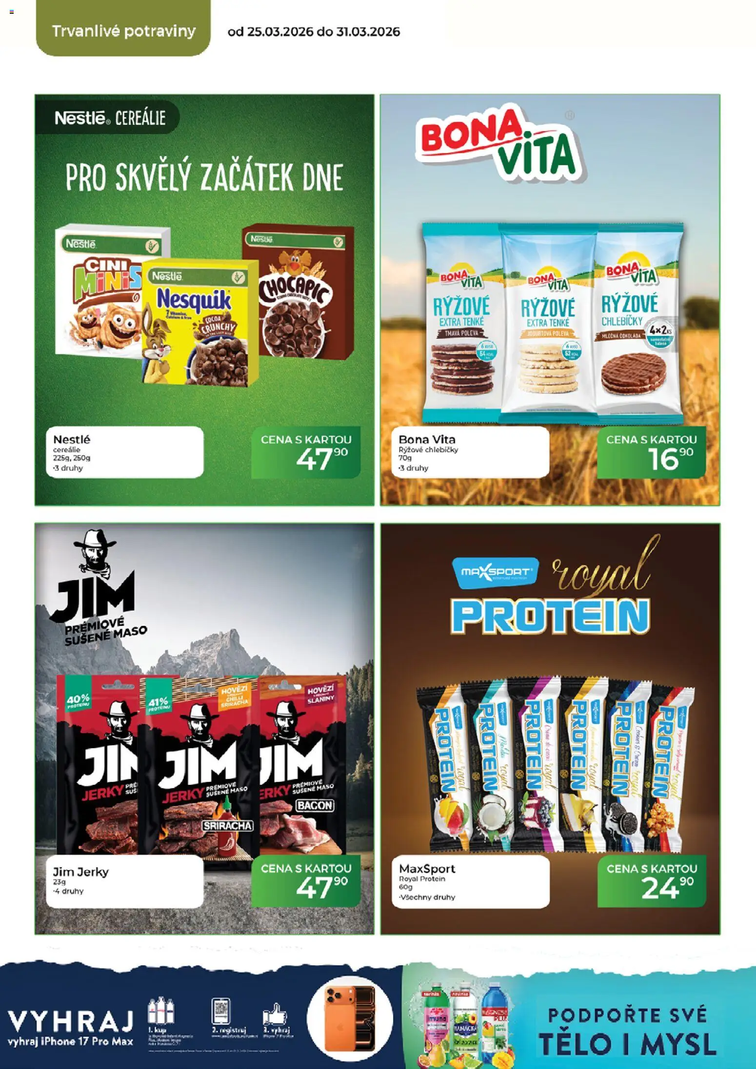 Tamda Foods leták od 25.03.2026 | Strana: 26 | Produkty: Hovězí, Cereálie, Sušené maso, Sriracha