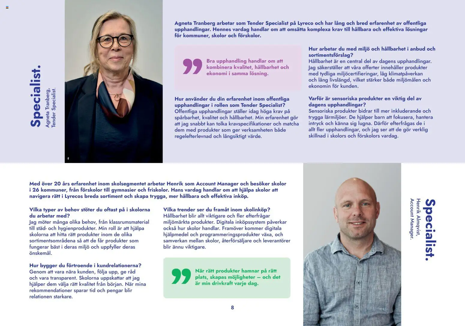 Lyreco reklamblad aktuell från 13.04.2026 | Sida: 8