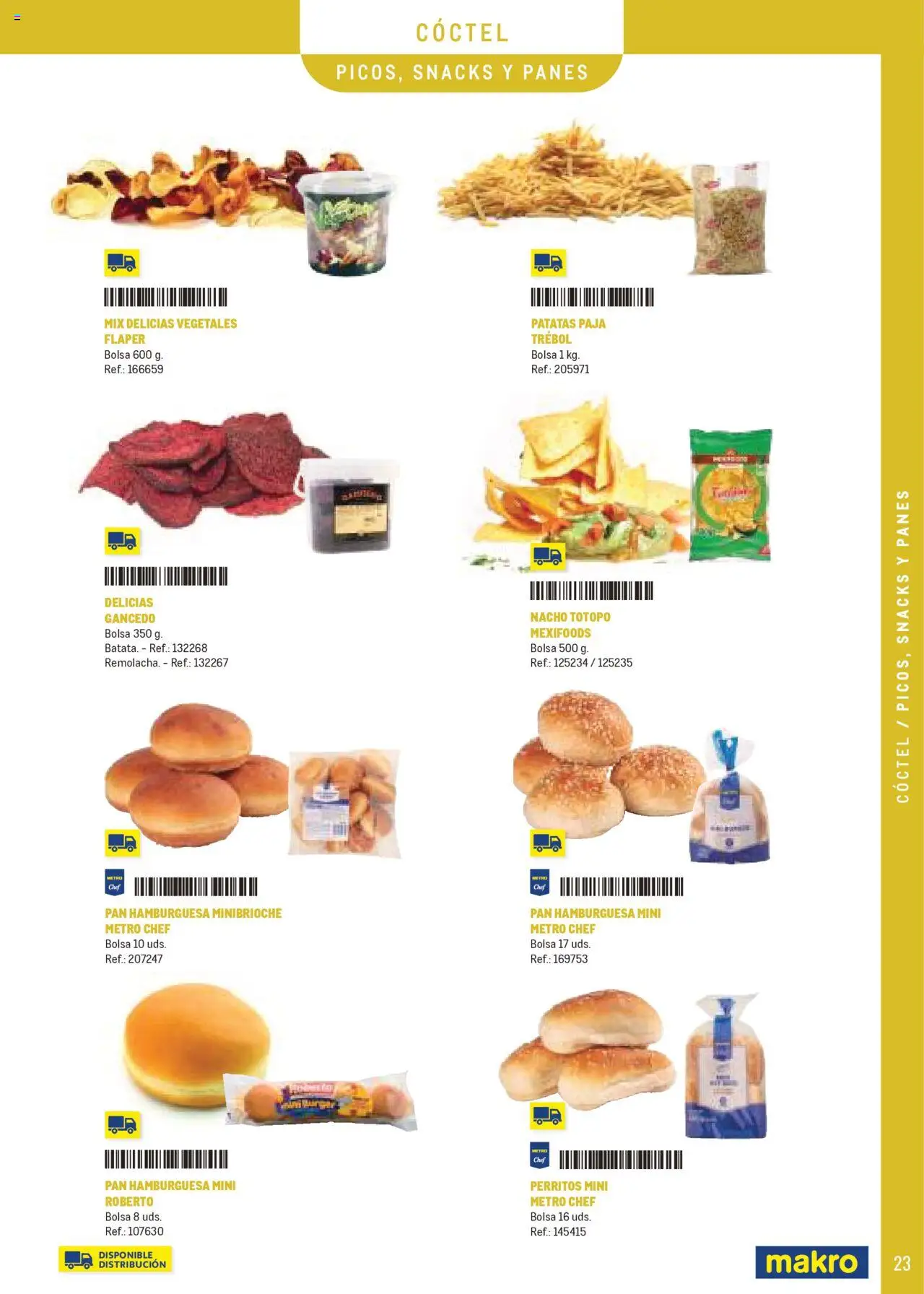 Makro -  Especial Catering Canarias │ válido desde el 25.02.2025 | Página: 23 | Productos: Pan, Bolsa