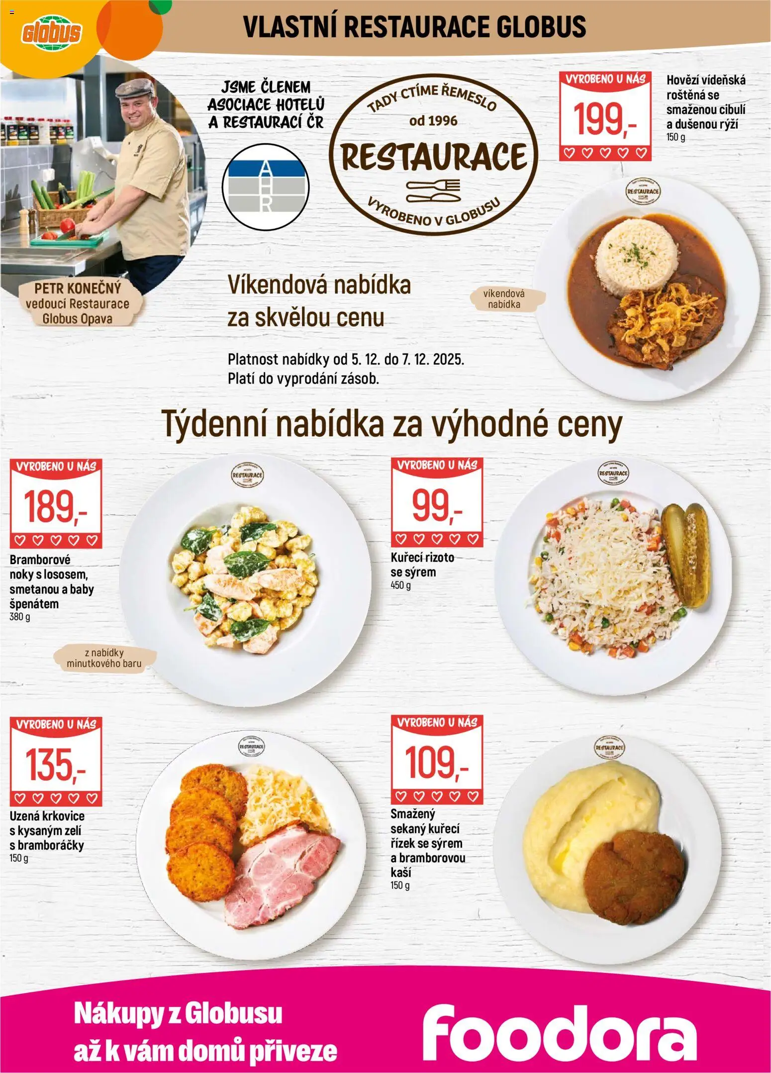 Globus leták - Opava od 03.12.2025 | Strana: 7 | Produkty: Zelí, Noky, Rýži, Krkovice