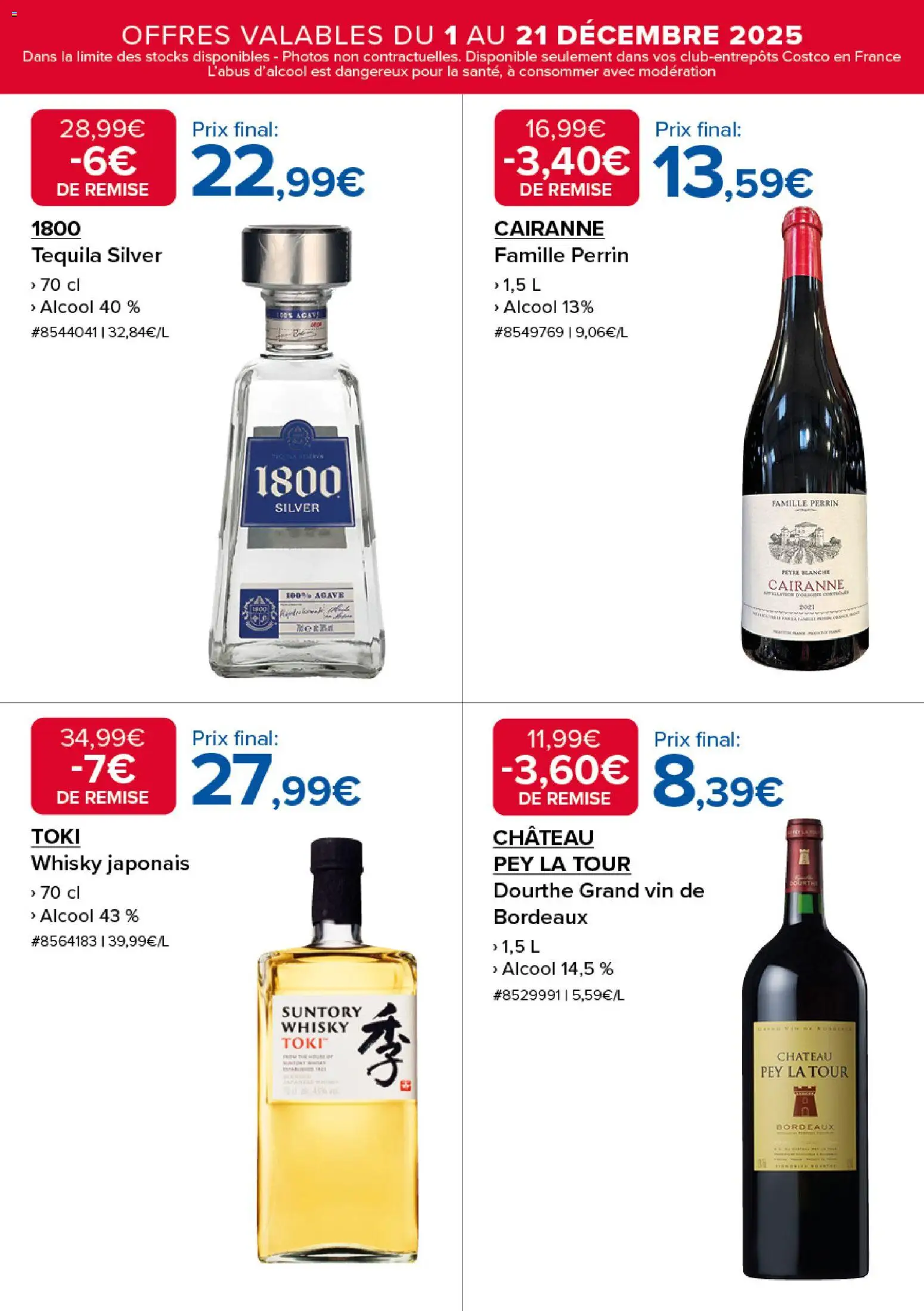 {H1} | Page: 6 | Produits: Alcool, Tequila, Whisky japonais, Vin