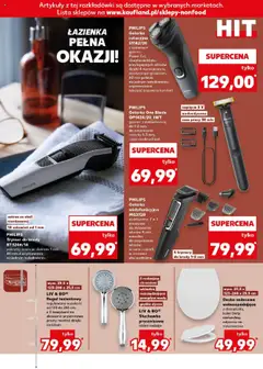 Kaufland gazetka - Mega okazje od 03.07.2025 | Strona: 10 | Produkty: Golarka, Maszynka do strzyżenia, Regał łazienkowy, Regał