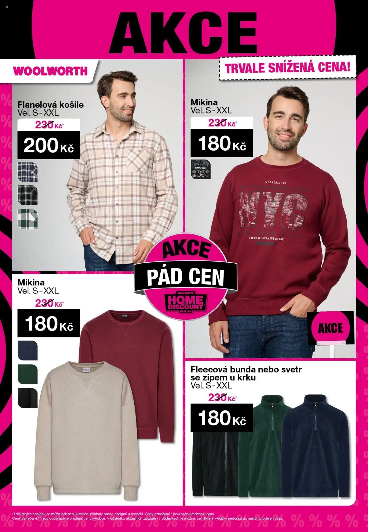 Woolworth leták od 12.09.2025 - akční nabídka | Strana: 38 | Produkty: Svetr, Mikina, Bunda, Flanelová košile