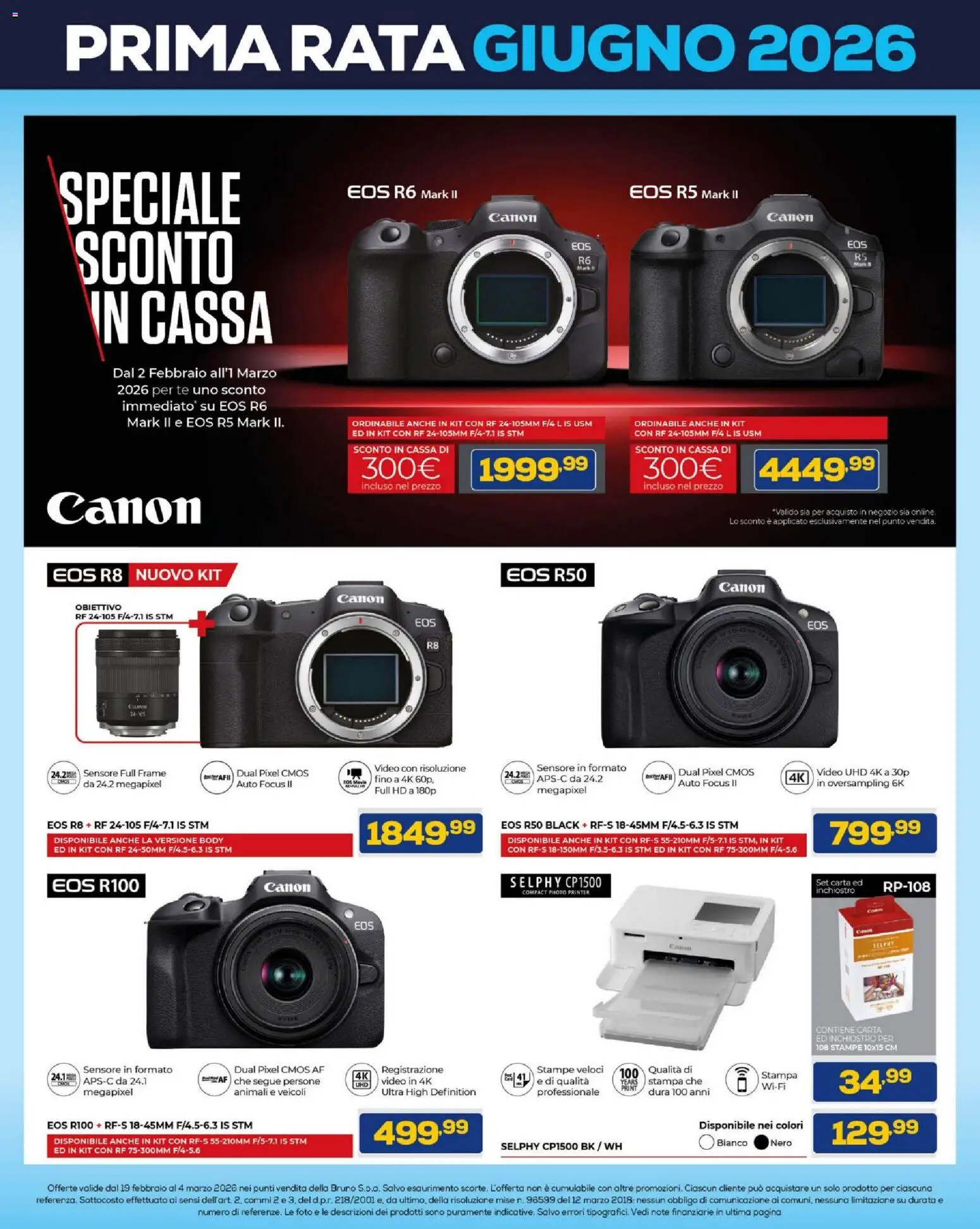 Volantino BRUNO del 19.02.2026 | Pagina: 34 | Prodotti: Tè, Video, Stampa