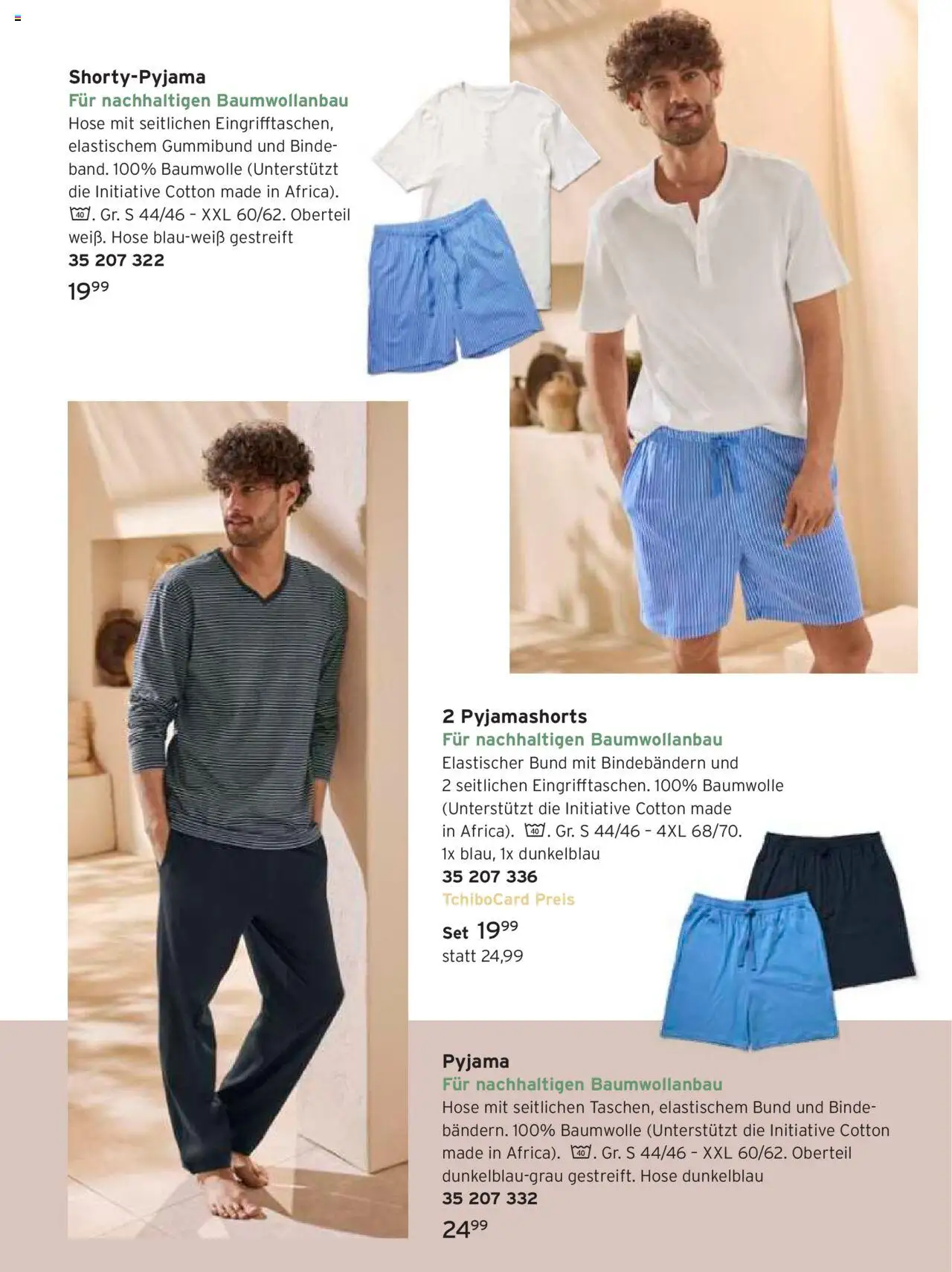 Prospekt Tchibo Ein Gefühl von Leichtigkeit - gültig ab dem 23.07.2025 | Seite: 7 | Produkte: Hose, Pyjama