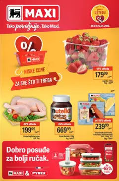 Maxi katalog - pregled Maxi kataloga - važi od 20.04.2026