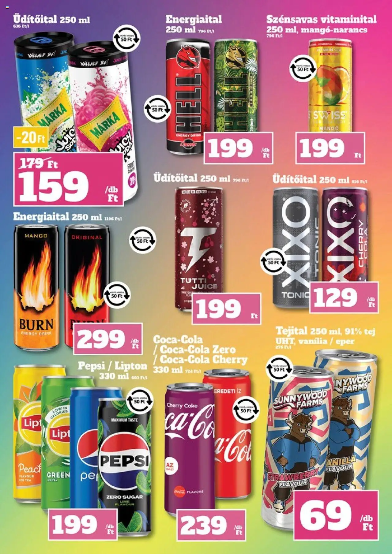 Family Diszkont akciós ujság - amely érvényes a következő dátumtól: 29.05.2025 | Oldal: 4 | Termékek: Tonic, Lime, Tej, Eper