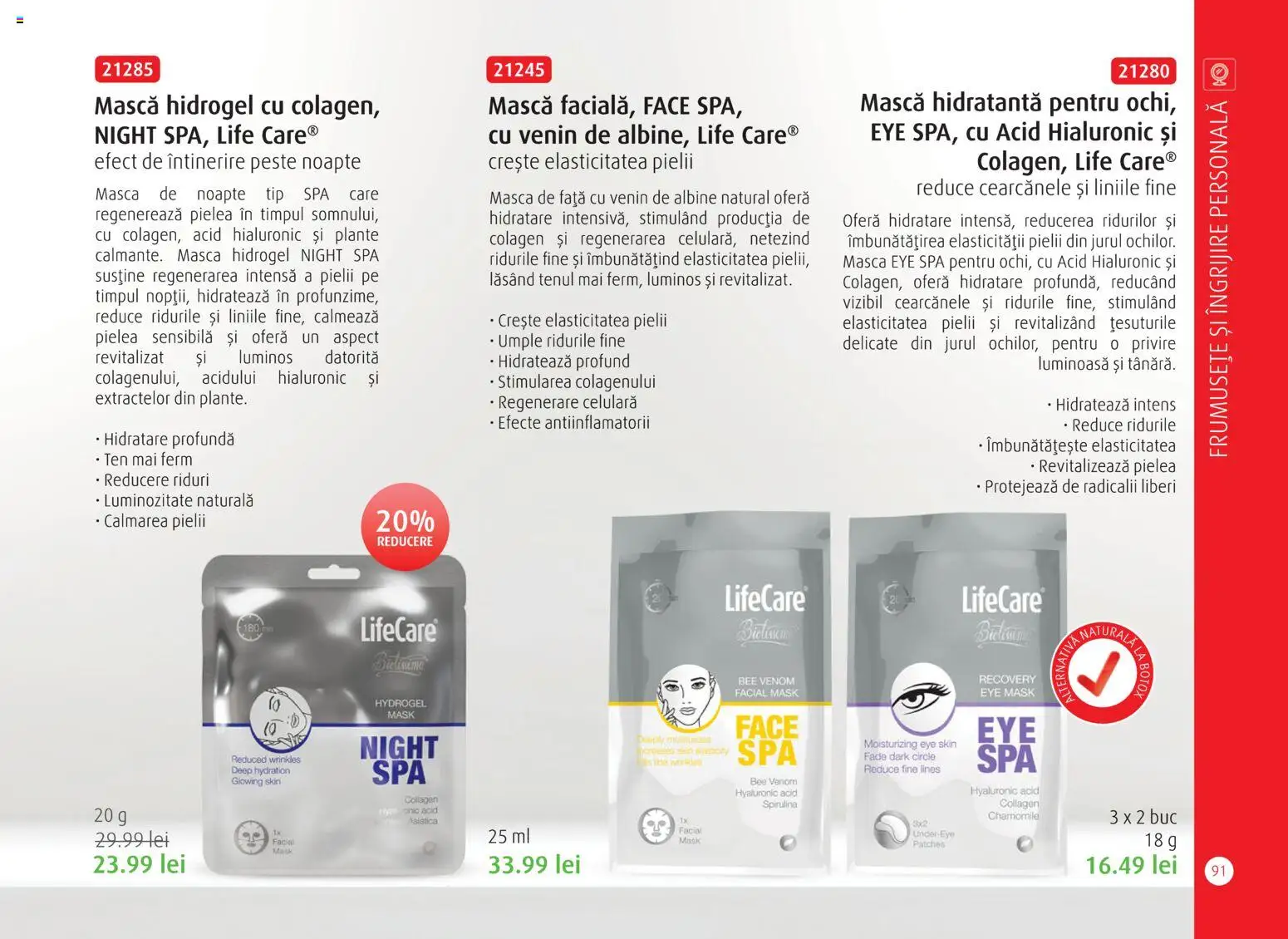 Noul catalog Life Care – valabil de la 01.04.2026 | Pagină: 93 | Produse: Pește