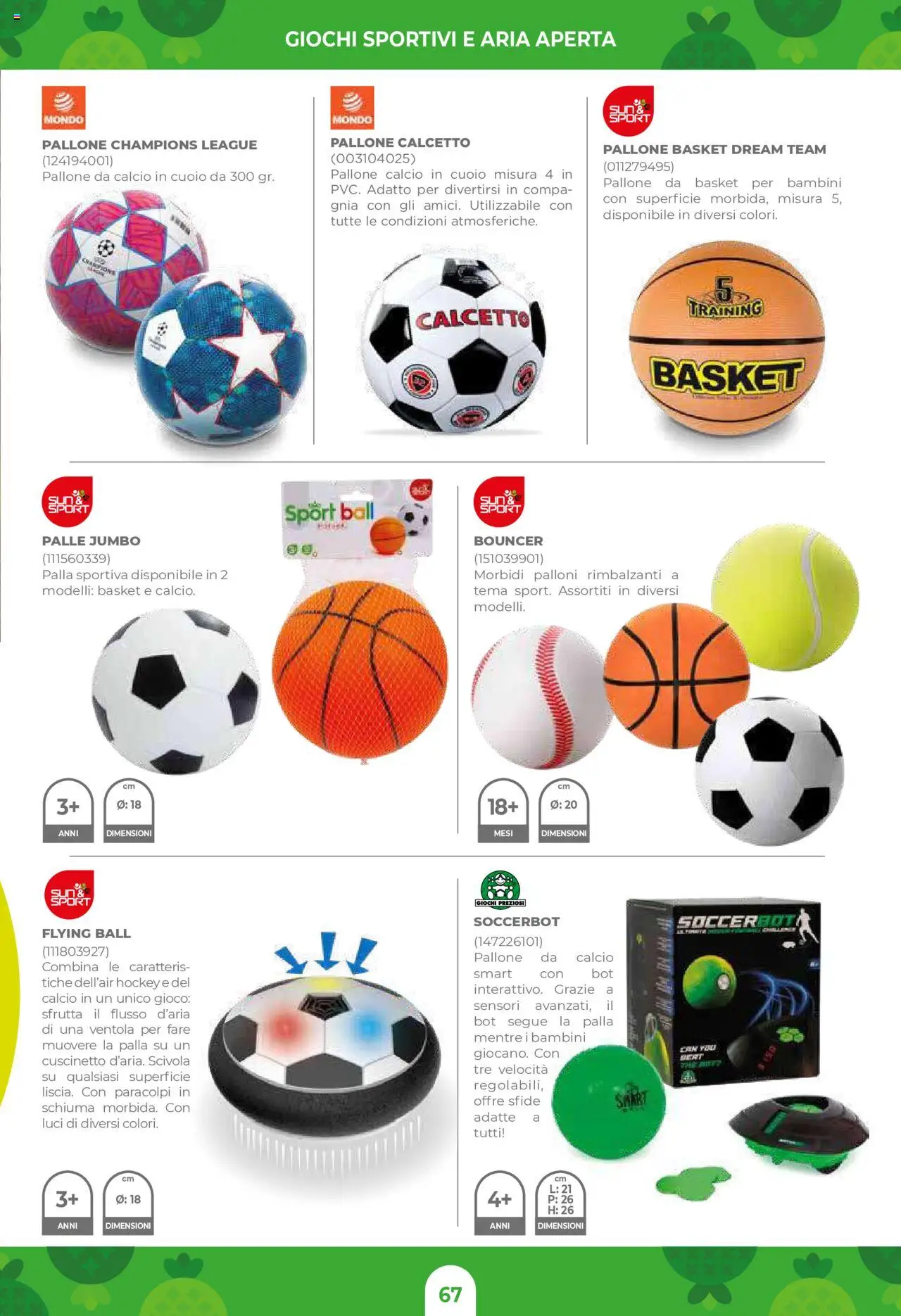 Volantino Toys Center del 03.04.2025 | Pagina: 69 | Prodotti: Pallone, Gioco