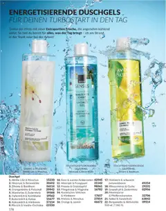 AVON Katalog August 2025 - gültig ab dem 01.08.2025 | Seite: 178 | Produkte: Hafermilch, Zitrone, Shower Gel, Pfirsich