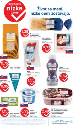 Tesco leták platný od 22.10.2025 | Strana: 3