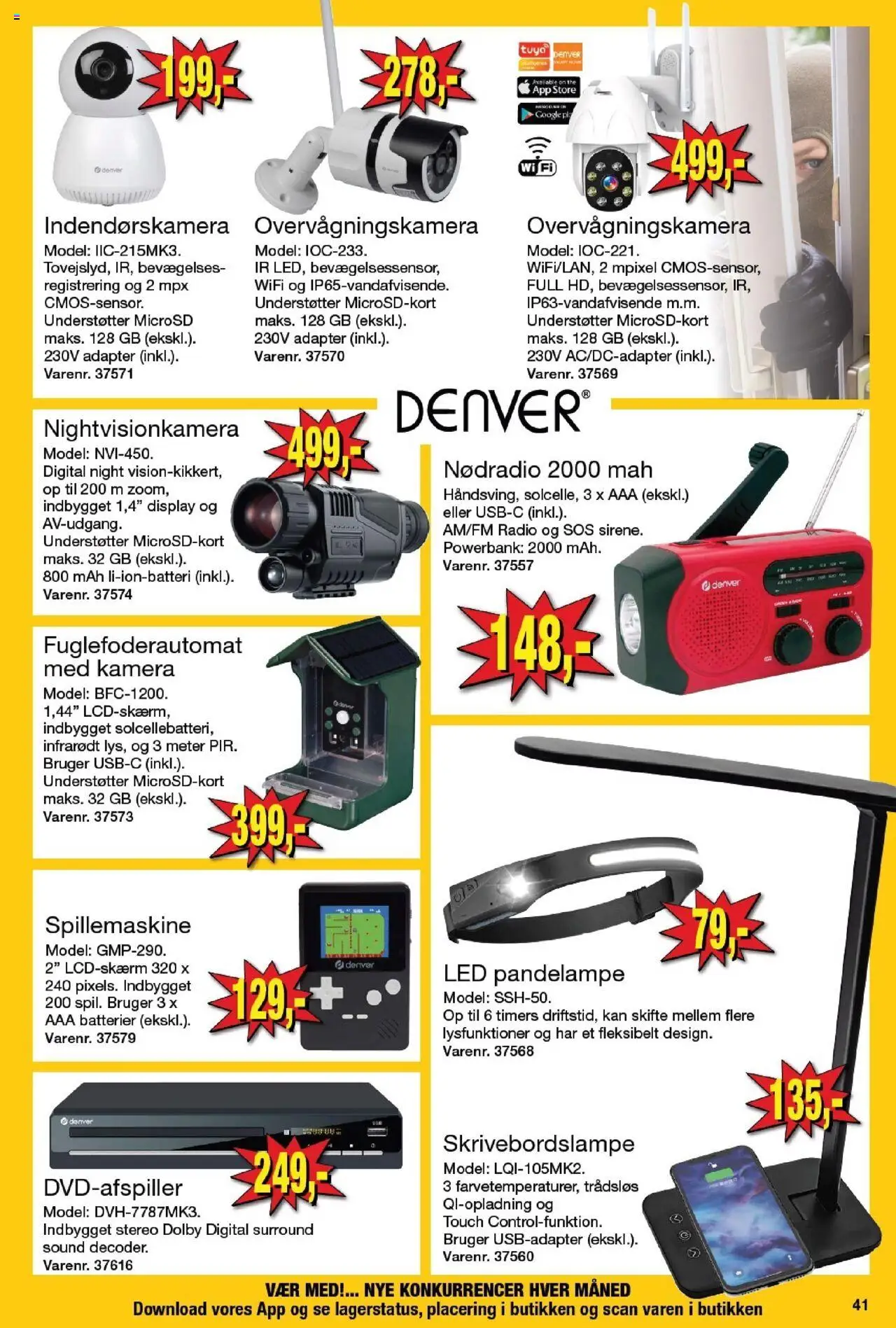 Harald Nyborg Tilbudsavis gyldig fra 03.07.2025 | Side: 47 | Produkter: Overvågningskamera, Powerbank, Batterier, Kamera