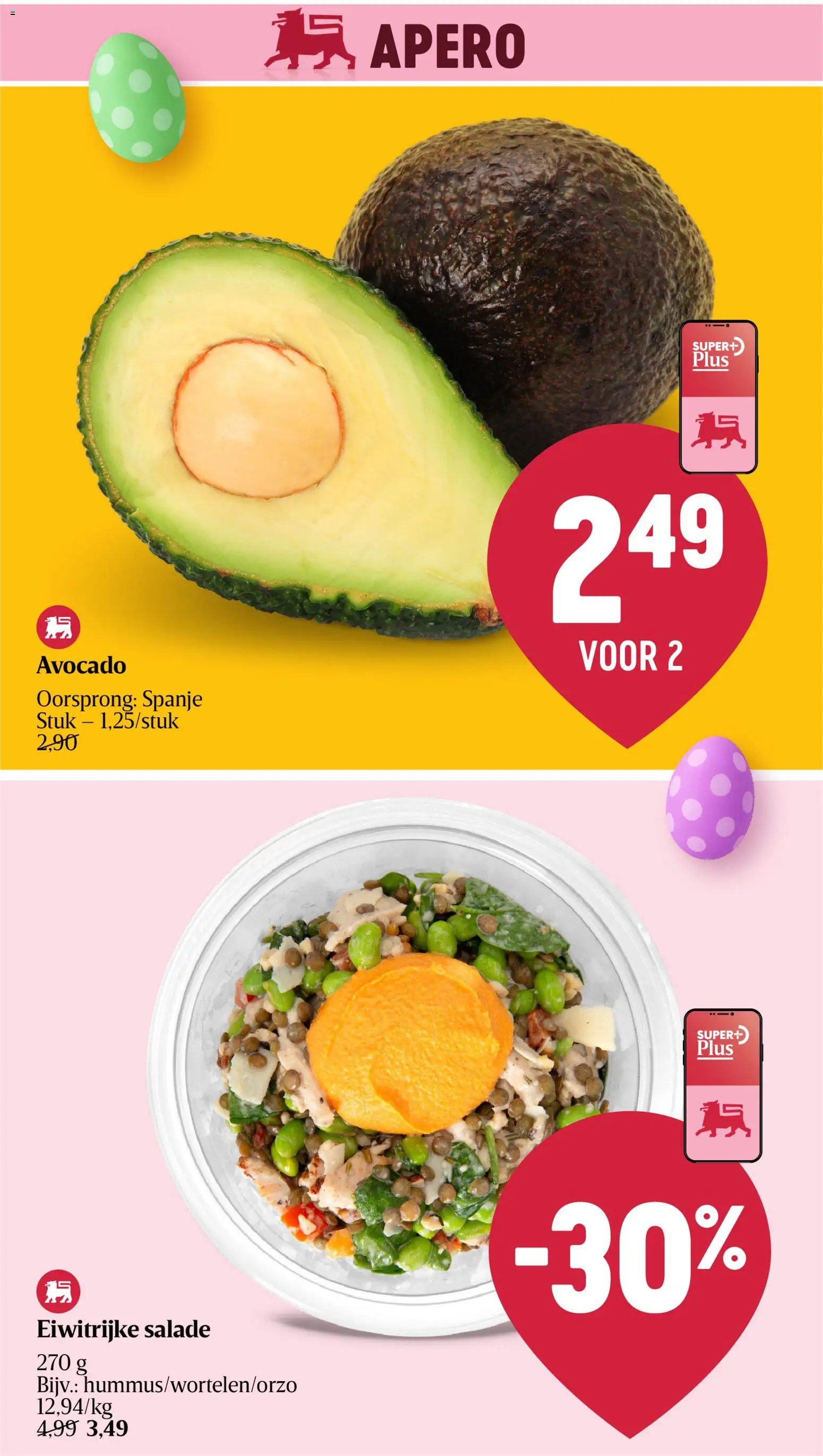 {H1} | Pagina: 8 | Producten: Salade, Avocado