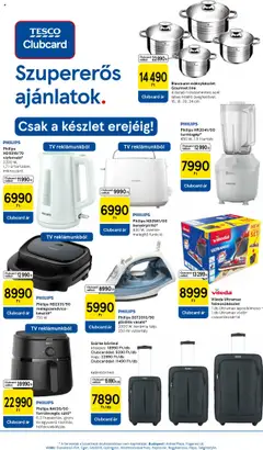 Tesco akciós ujság - amely érvényes a következő dátumtól: 11.09.2025 | Oldal: 15 | Termékek: Bőrönd, Zsemle, TV, Edénykészlet