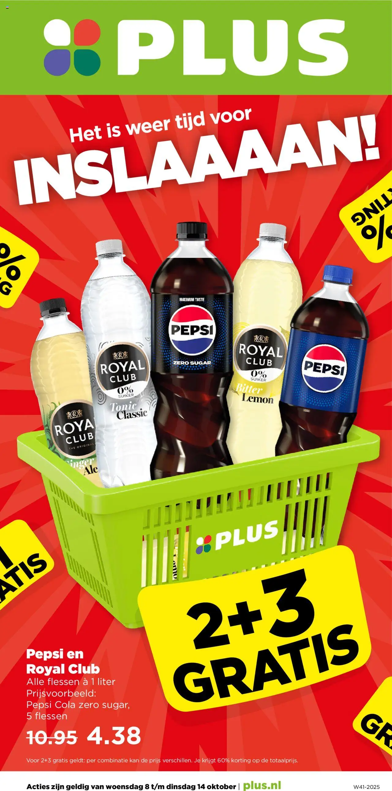 {H1} | Pagina: 1 | Producten: Waffelini, Kan, Pepsi