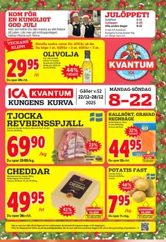 ICA Kvantum - Kungens Kurva - Förhandsvisning av reklamblad från butik ICA Kvantum aktuell från 22.12.2025