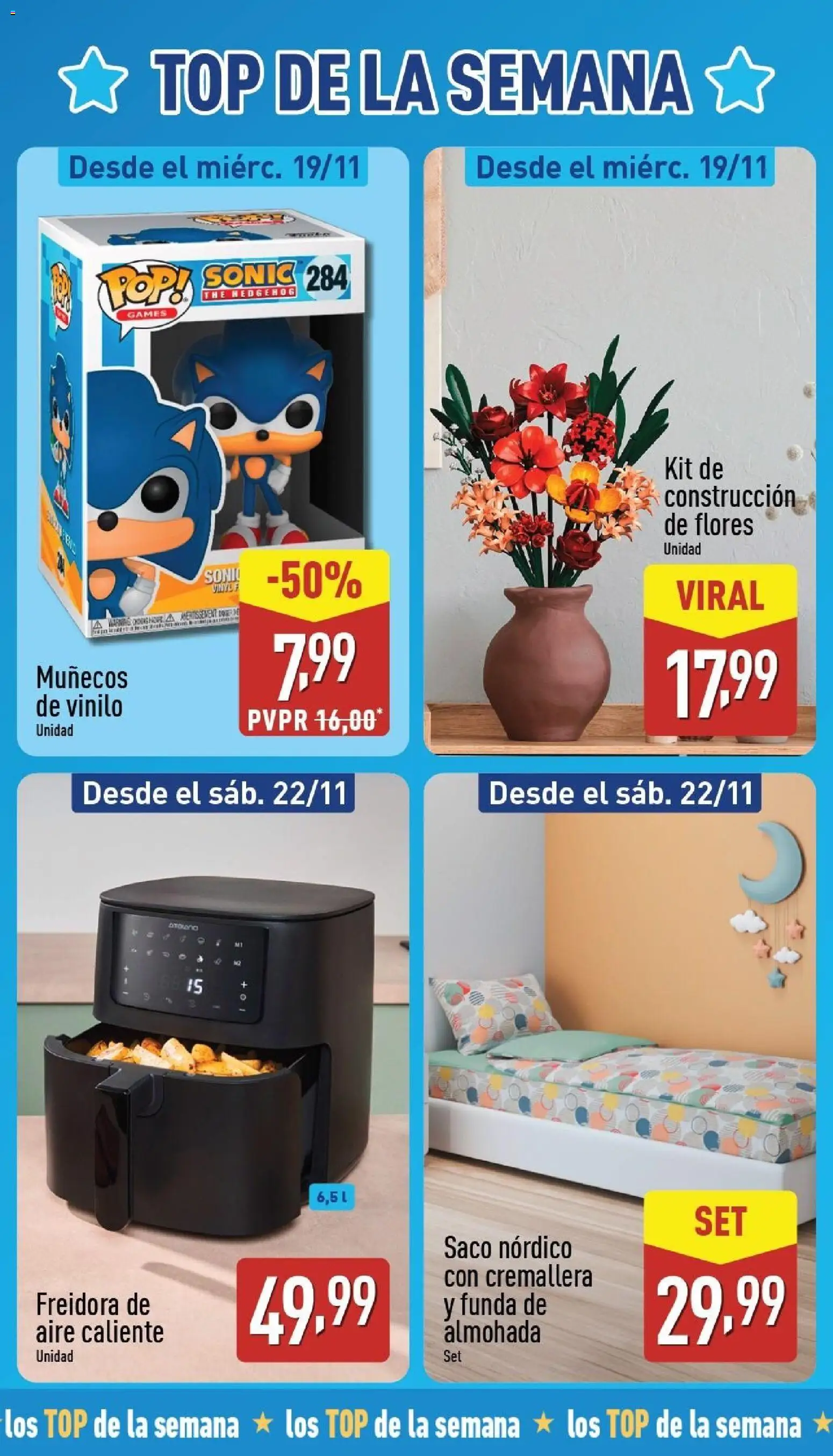 Aldi folleto Península │ válido desde el 17.11.2025 | Página: 3 | Productos: Funda, Freidora, Almohada