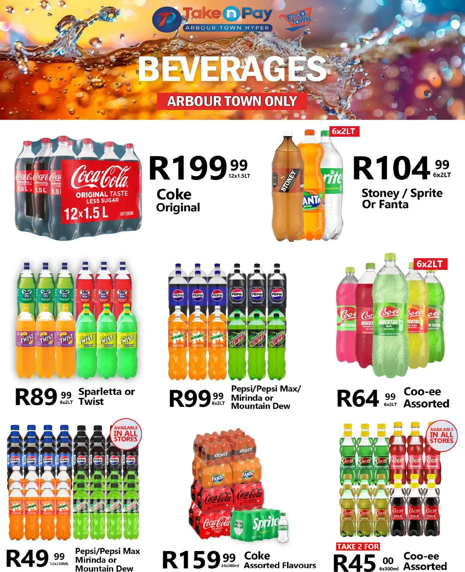 New Take n Pay catalogue – valid from 17.11.2025 | Page: 35 | Products: Cesto para colada, Fanta, Sprite, Stoney