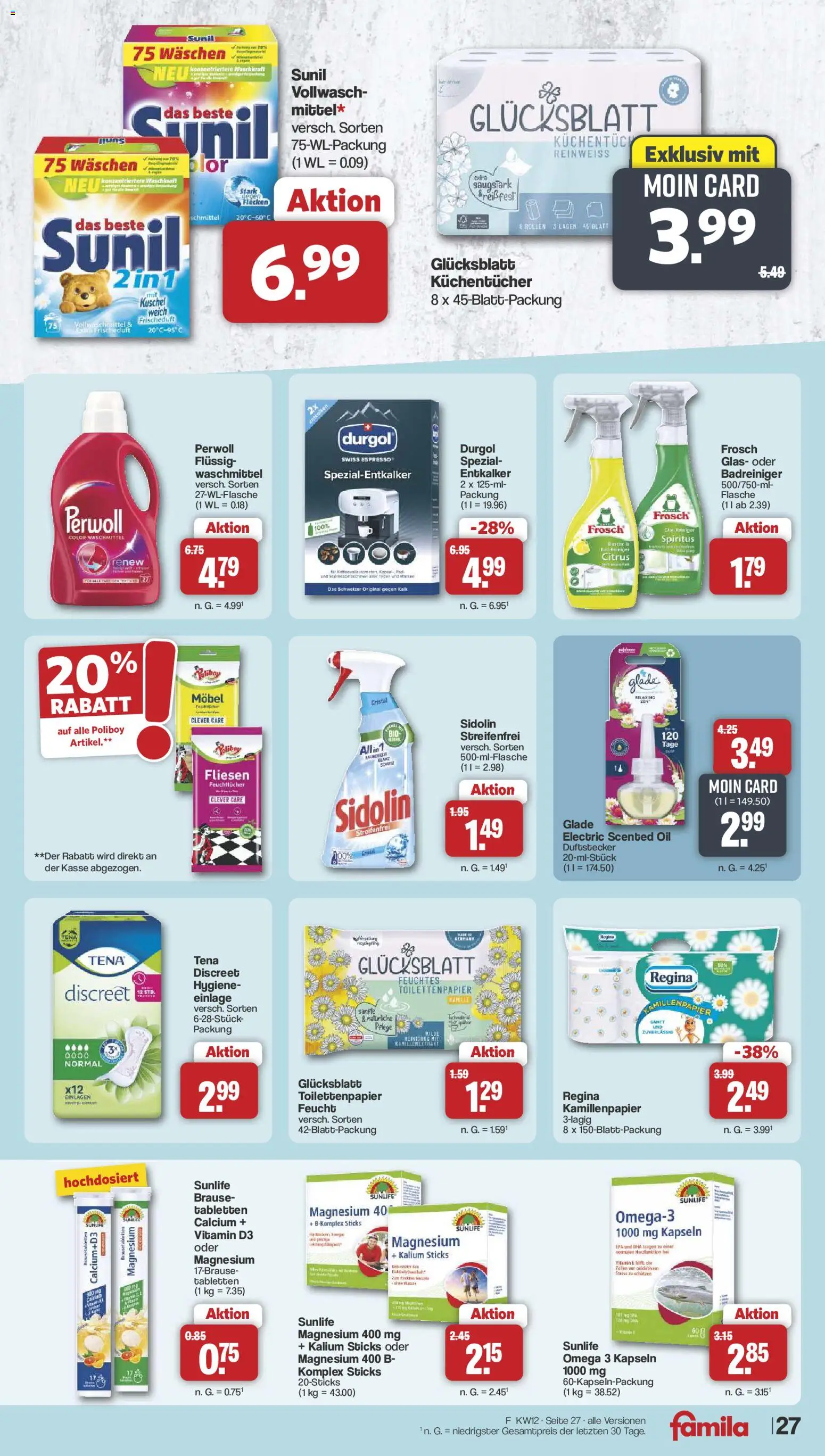 Famila Nordwest Prospekt 	 – gültig ab 16.03.2026 | Seite: 34