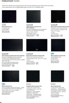 Preview of B&Q - Appliances valid from 16.12.2025 | Page: 34 | Products: Bandage, Hob, Iron, Cooker