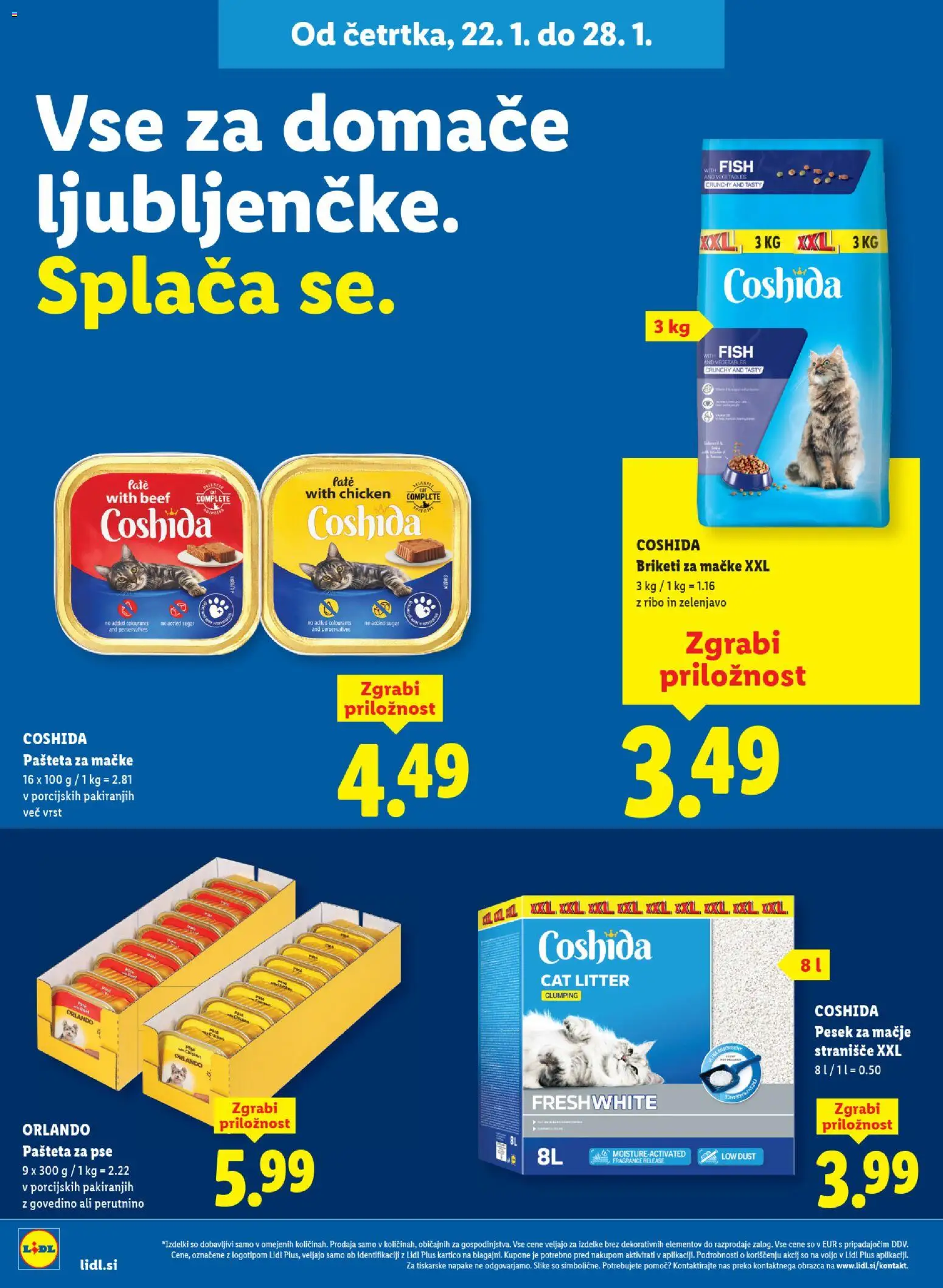 Novi Lidl katalog ponudbe – veljaven od 22.01.2026 | Stran: 12 | Izdelki: Pašteta, Stranisce