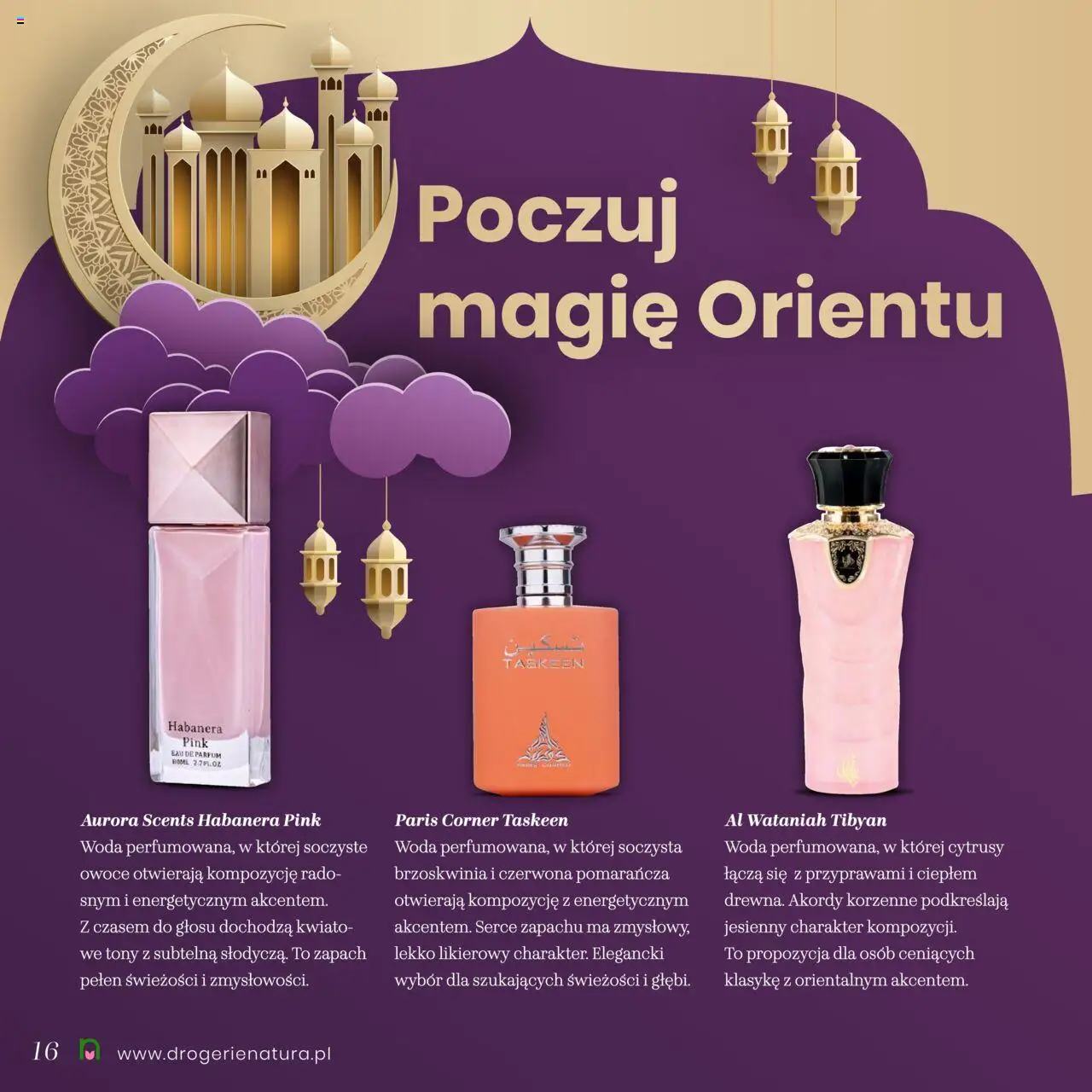 Drogerie Natura Gazetka - Jesienne Inspiracje od 01.10.2025 | Strona: 16 | Produkty: Brzoskwinia, Zapach, Woda, Owoce