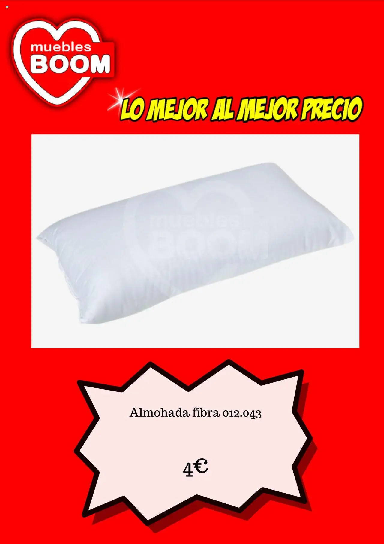 Muebles Boom folleto │ válido desde el 01.10.2025 | Página: 3 | Productos: Muebles, Almohada