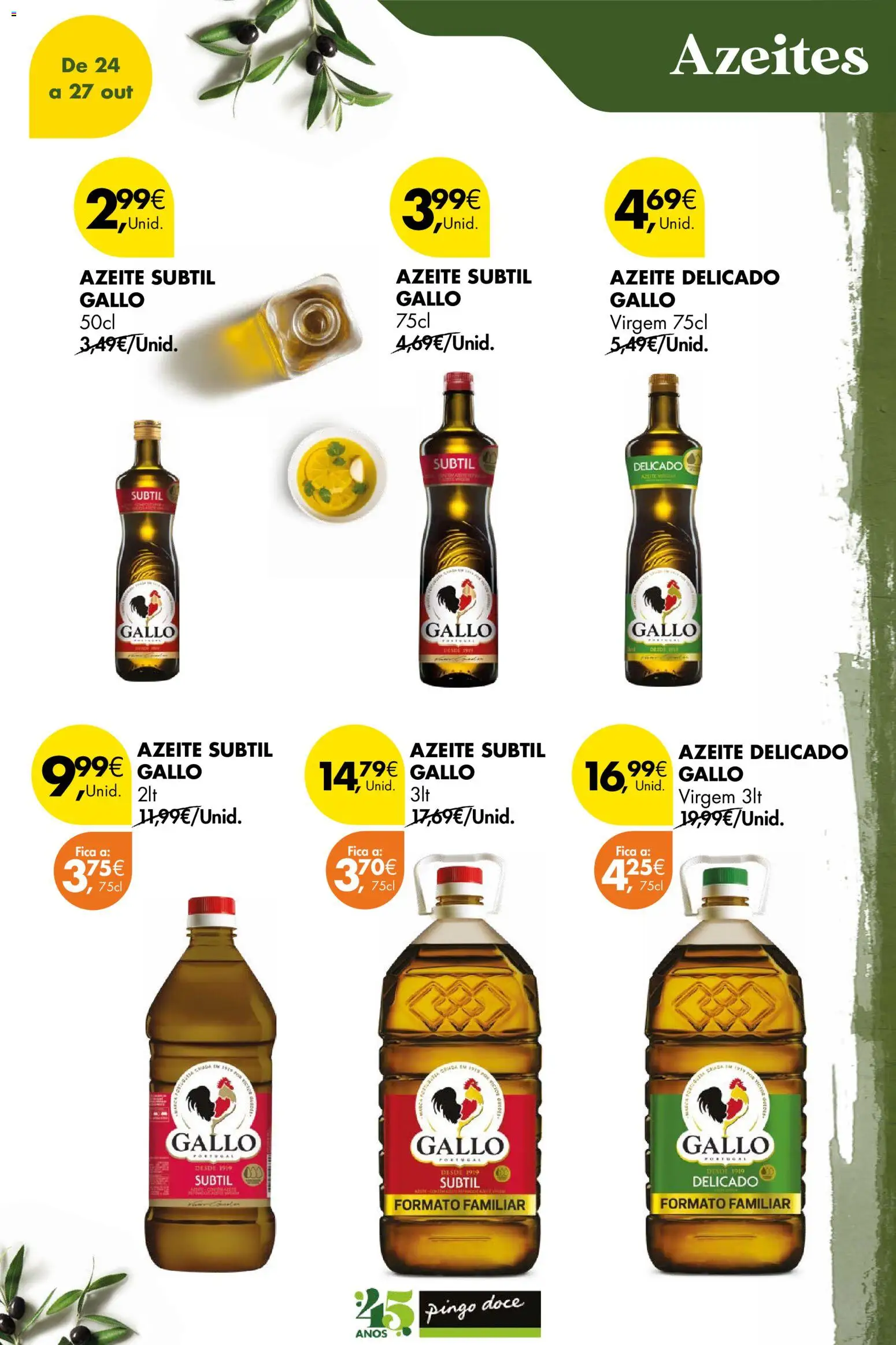Pingo Doce Poupe este Fim de Semana │ válido de 24.10.2025 | Página: 15 | Produtos: Azeite
