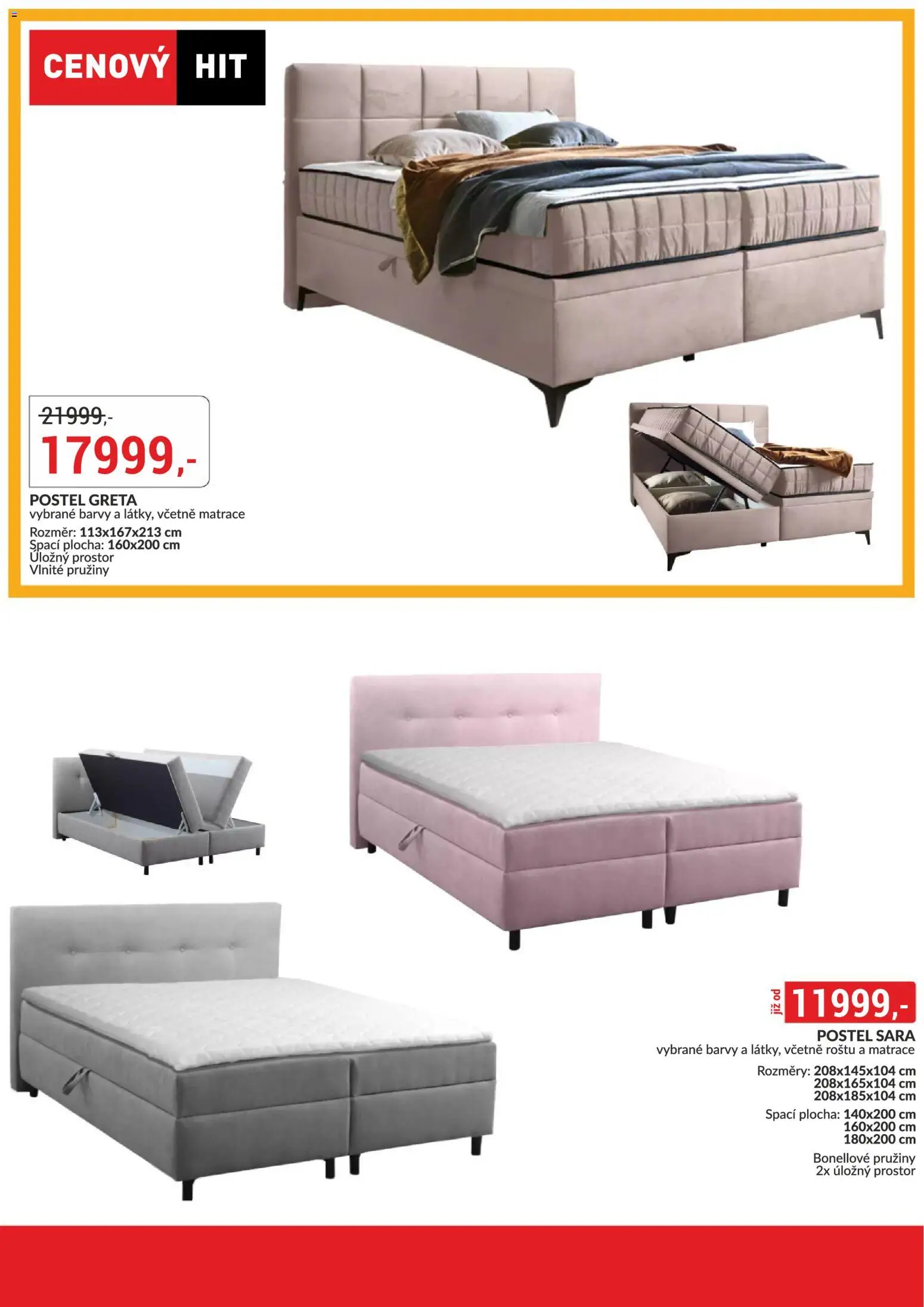 BAUMAX leták - Vaše bydlení, vaše pravidla od 01.11.2025 | Strana: 41 | Produkty: Postel, Matrace, Barvy