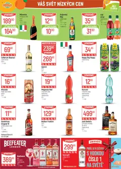 Globus leták - Trmice od 10.09.2025 | Strana: 21 | Produkty: Prosecco, Vodka, Radegast, Minerální voda