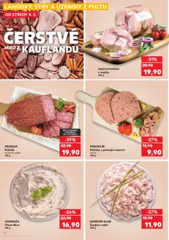 Náhled letáku KRAHULÍK Paštika s pečeným masem, terina 100 g od 04.02.2026 | Strana: 16 | Produkty: Salám, Salát, Uzeniny, Paštika