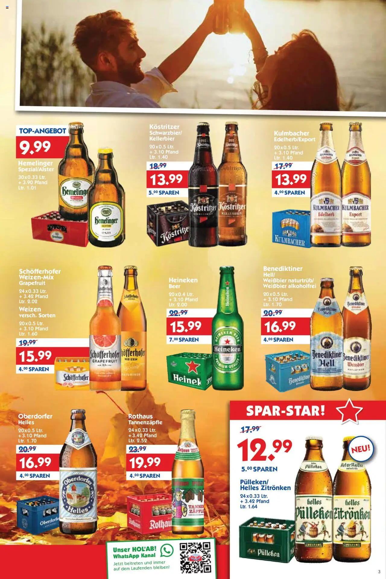 HOL’AB! Prospekt 	 – gültig ab 13.10.2025 | Seite: 3 | Produkte: Kostritzer, Weißbier, Heineken, Grapefruit