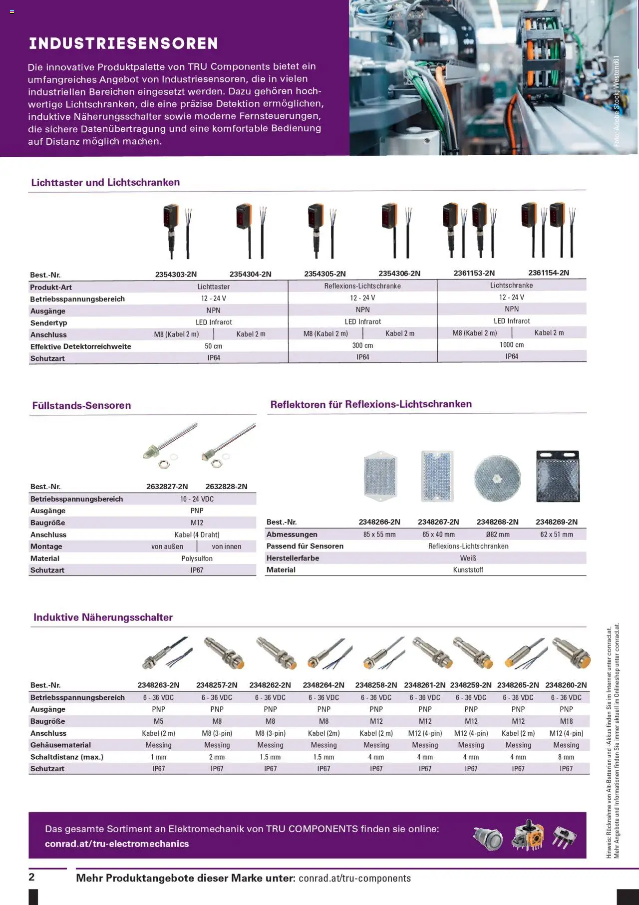 Conrad TRU Components gültig ab 13.03.2025 | Seite: 2 | Produkte: Kabel