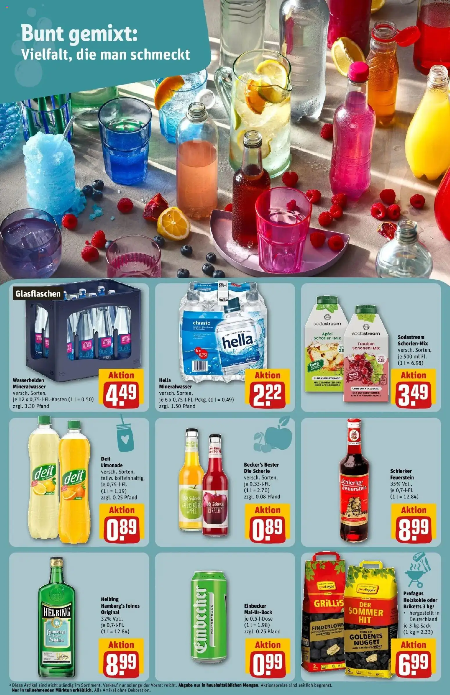 Rewe Prospekt Uelzen	 – gültig ab 09.03.2026 | Seite: 18 | Produkte: Trauben, Mineralwasser, Hella, Sodastream