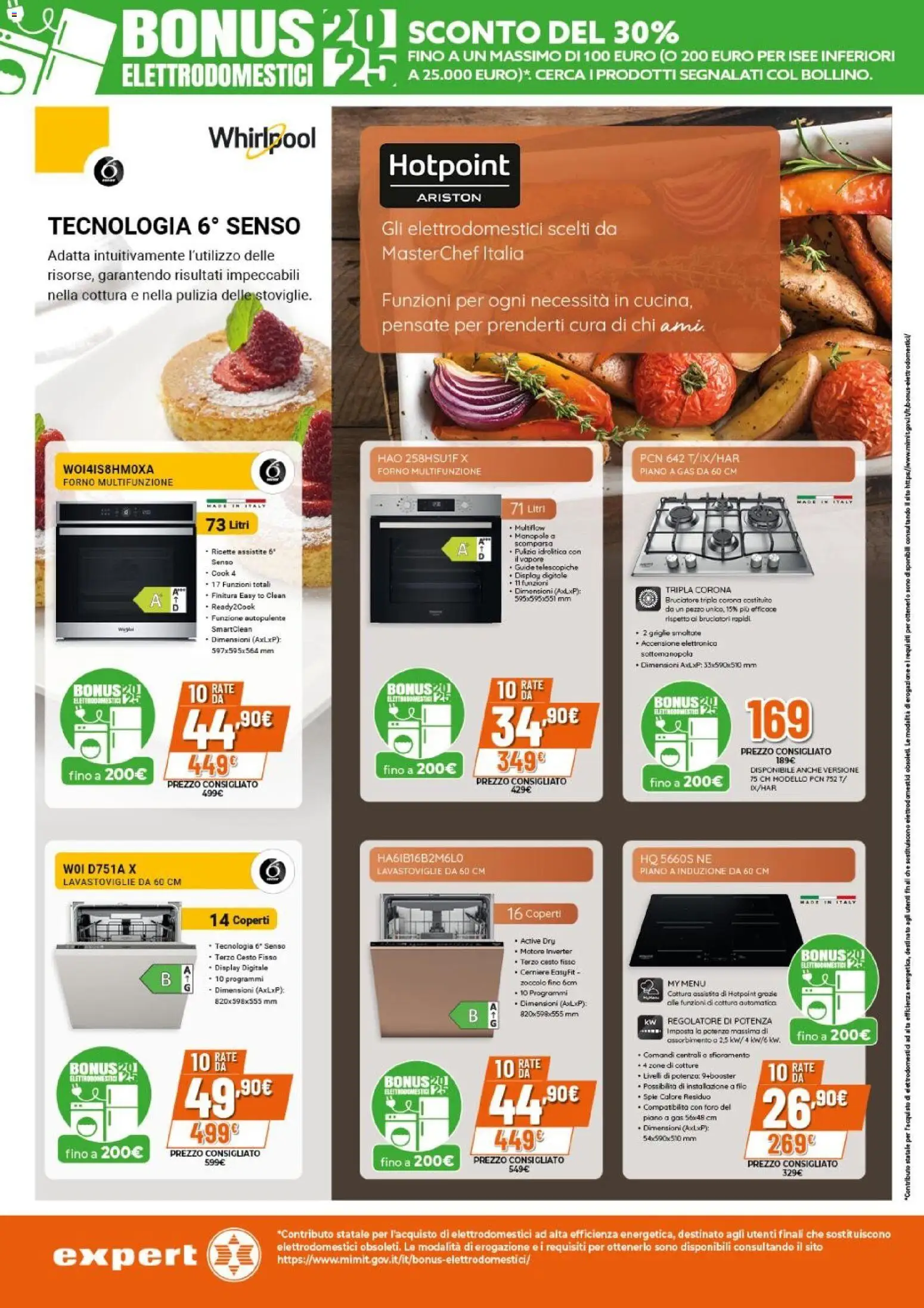 Volantino Expert del 02.12.2025 | Pagina: 14 | Prodotti: Lavastoviglie, Forno