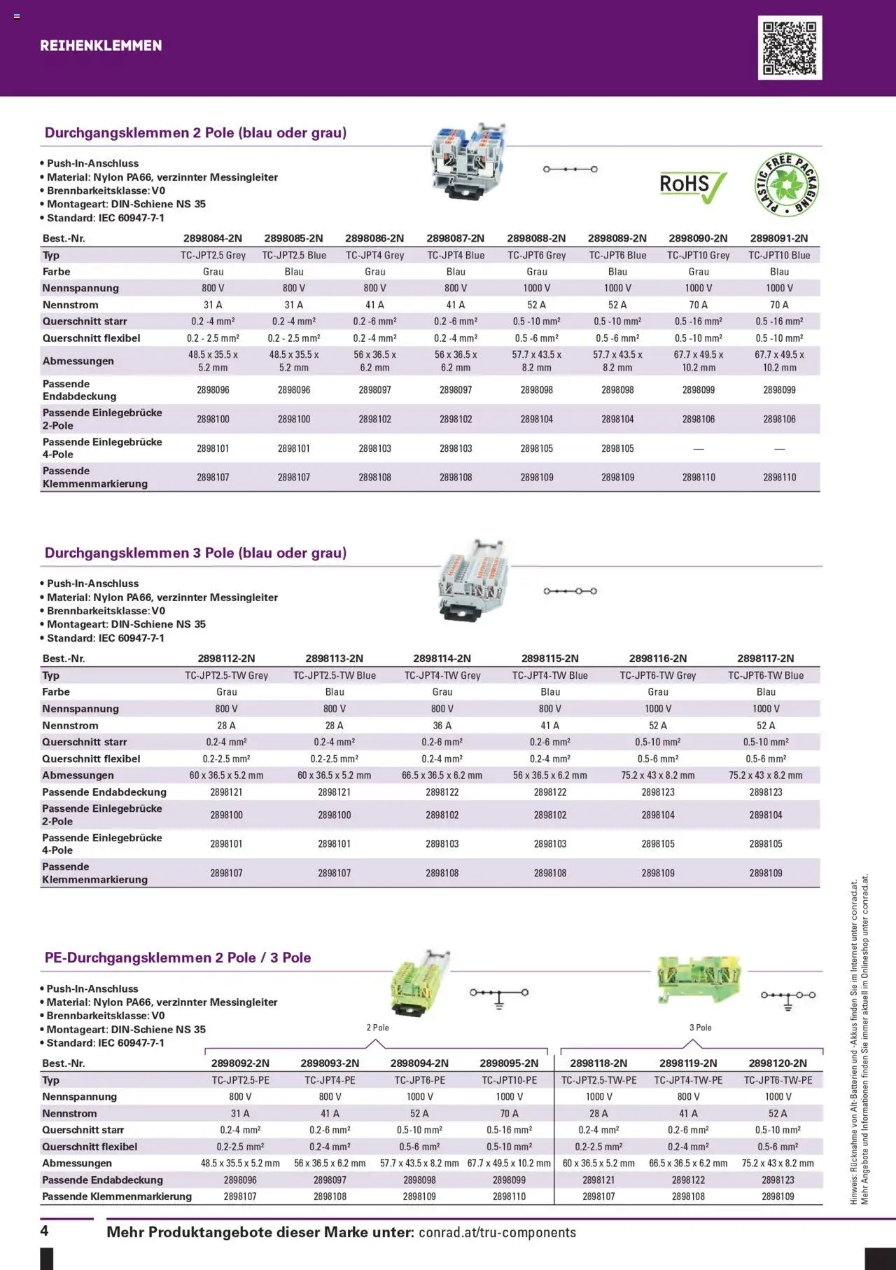 Conrad TRU Components gültig ab 13.03.2025 | Seite: 4