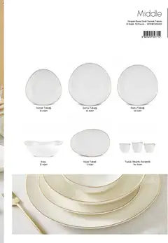 04.09.2025 tarihinden itibaren geçerli olan Karaca kataloğu önizlemesi | Sayfa: 55 | Ürünler: Kaşe, Yemek takımı