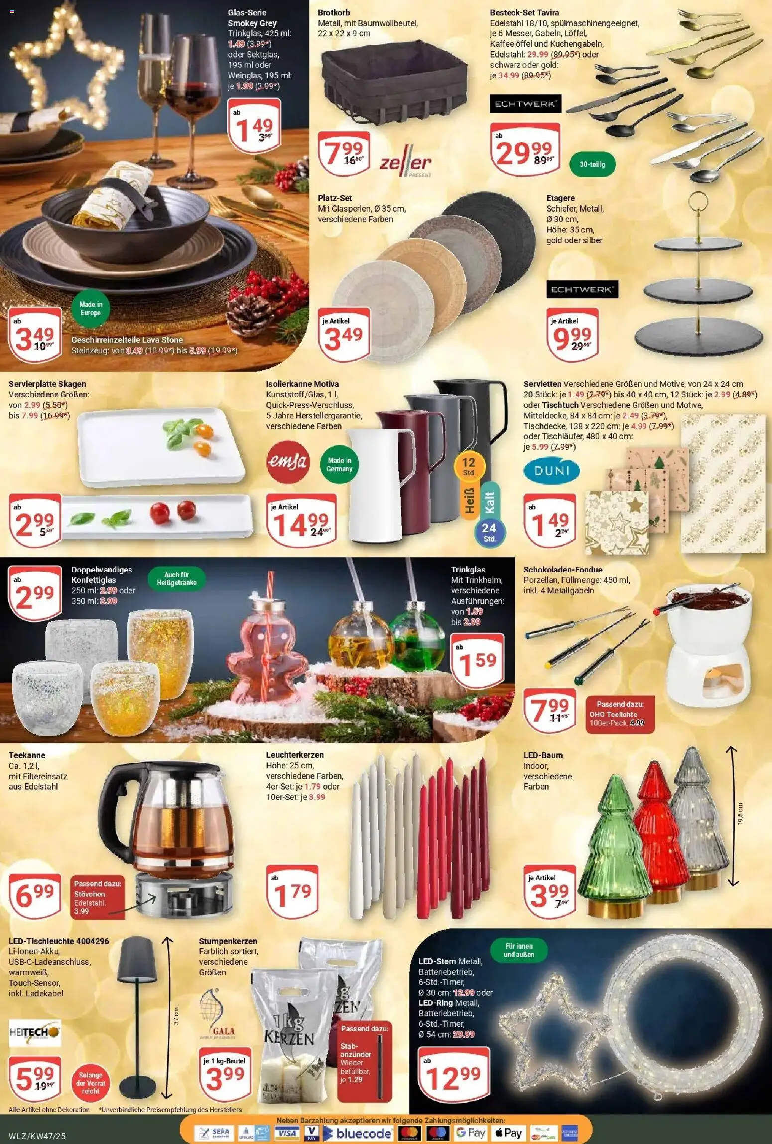 Globus prospekt Weischlitz	 – gültig ab 17.11.2025 | Seite: 21 | Produkte: Ladekabel, Teekanne