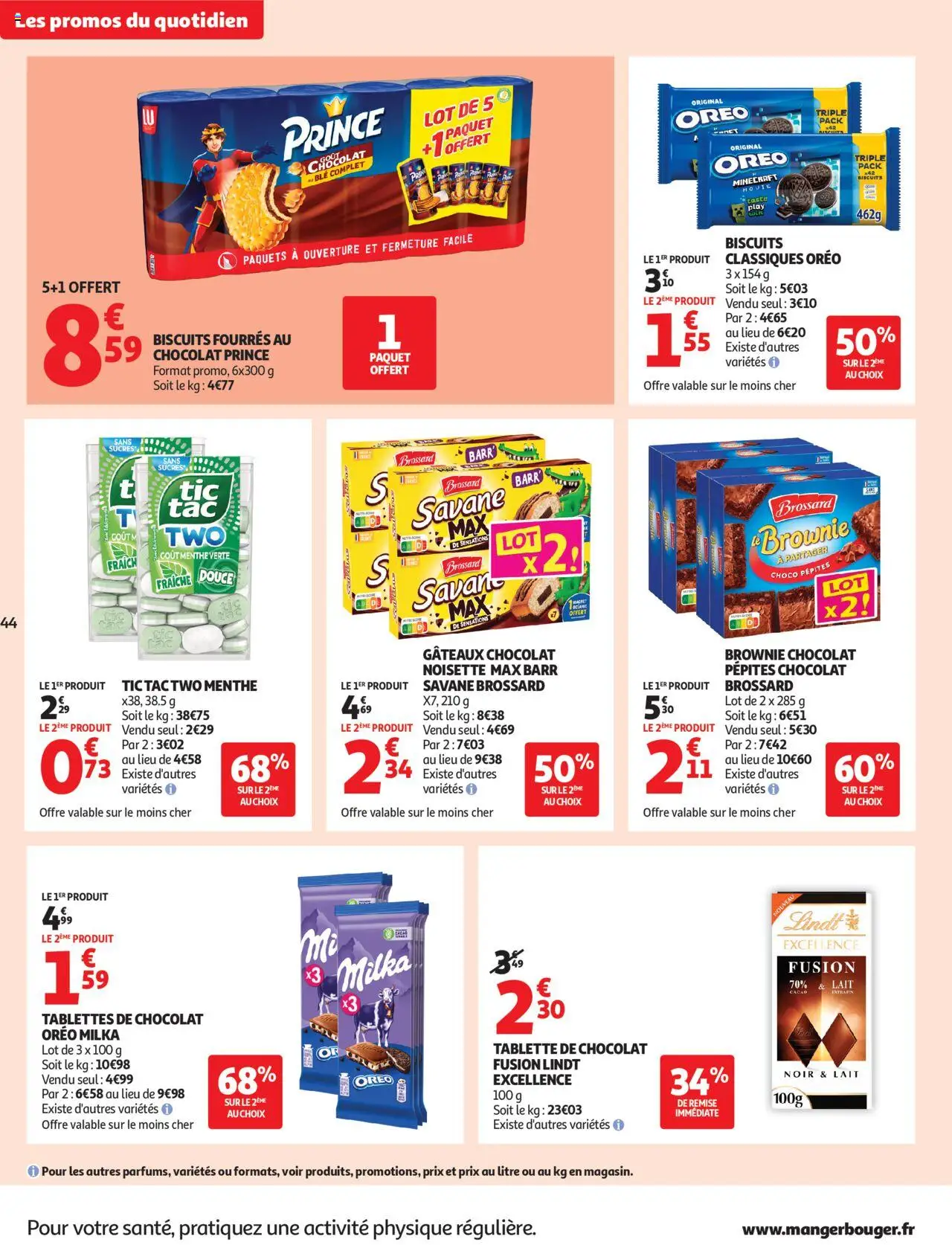 {H1} | Page: 45 | Produits: Noisette, Tablettes de chocolat, Lait, Biscuits