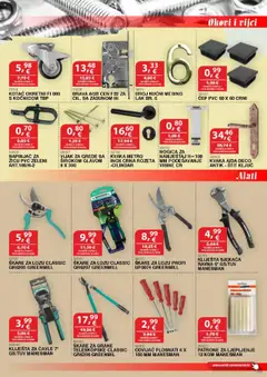 Smit Commerce katalog | vrijedi od 15.08.2025 | Stranica: 11 | Proizvodi: Kvaka, Škare, Kliješta, Odvijač