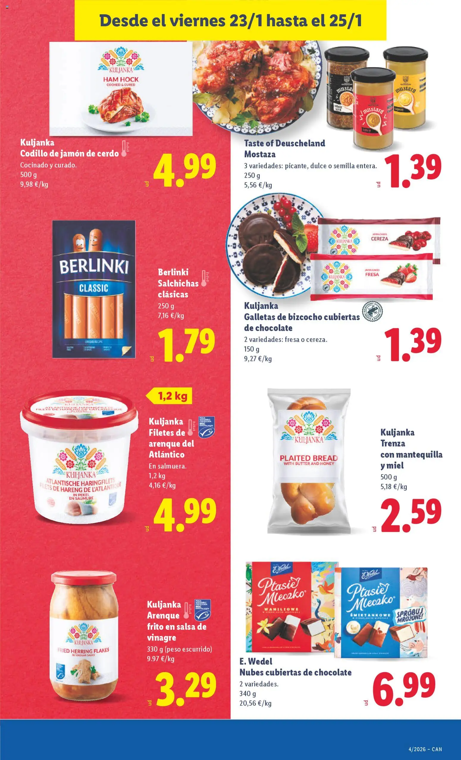 Lidl - Canarias │ válido desde el 19.01.2026 | Página: 33 | Productos: Ψηφιακή κάμερα, Chocolate, Jamón, Συσκευή ροής