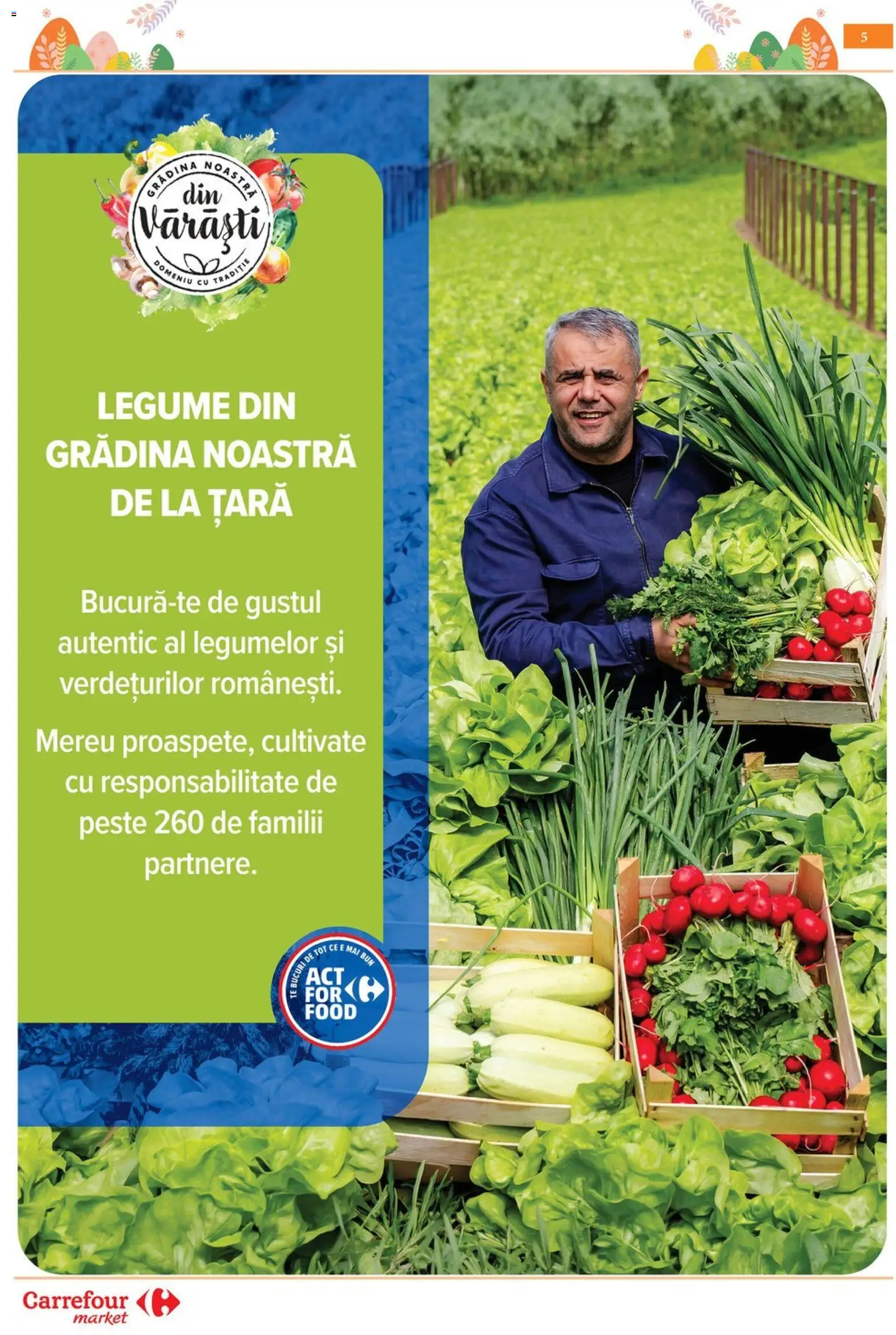 Noul catalog Carrefour – valabil de la 25.03.2026 | Pagină: 9 | Produse: Pește, Legume