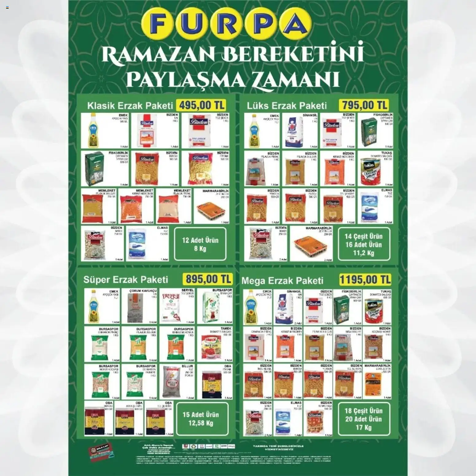 Furpa Katalog Muhteşem Fiyatlar - 13.02.2026 tarihinden itibaren geçerlidir | Sayfa: 10 | Ürünler: Domates, Şeker, Şal, Toz şeker