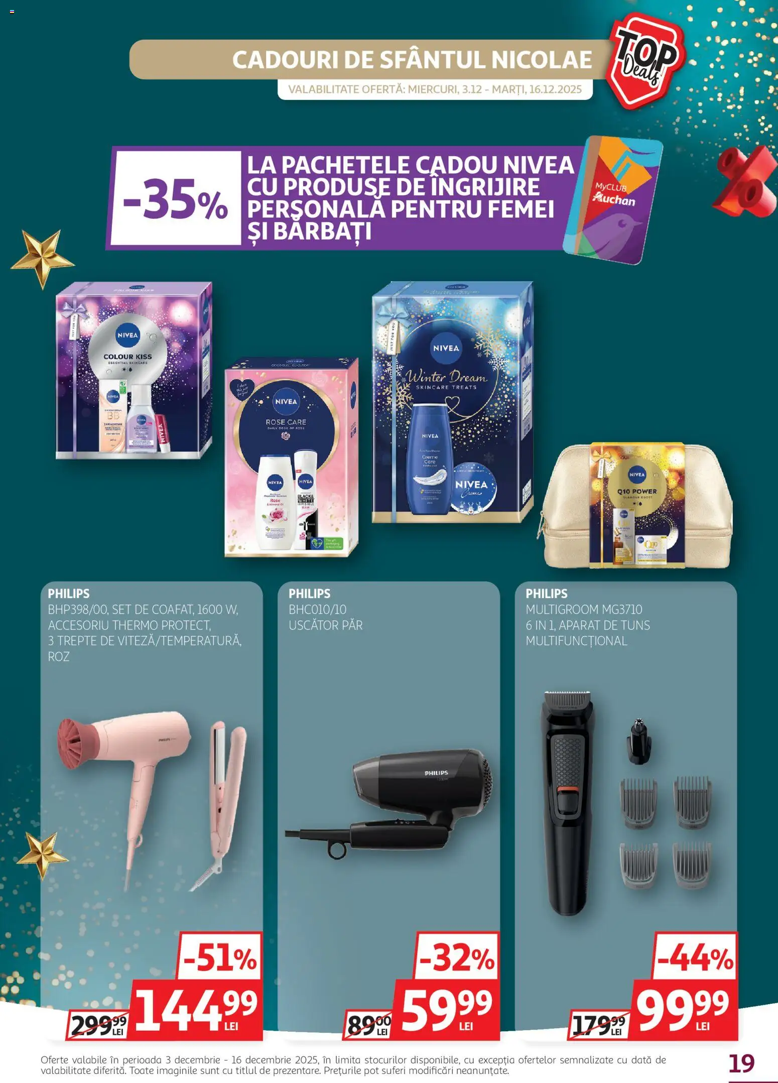 Noul catalog Auchan – valabil de la 03.12.2025 | Pagină: 19 | Produse: Enginar, Uscător
