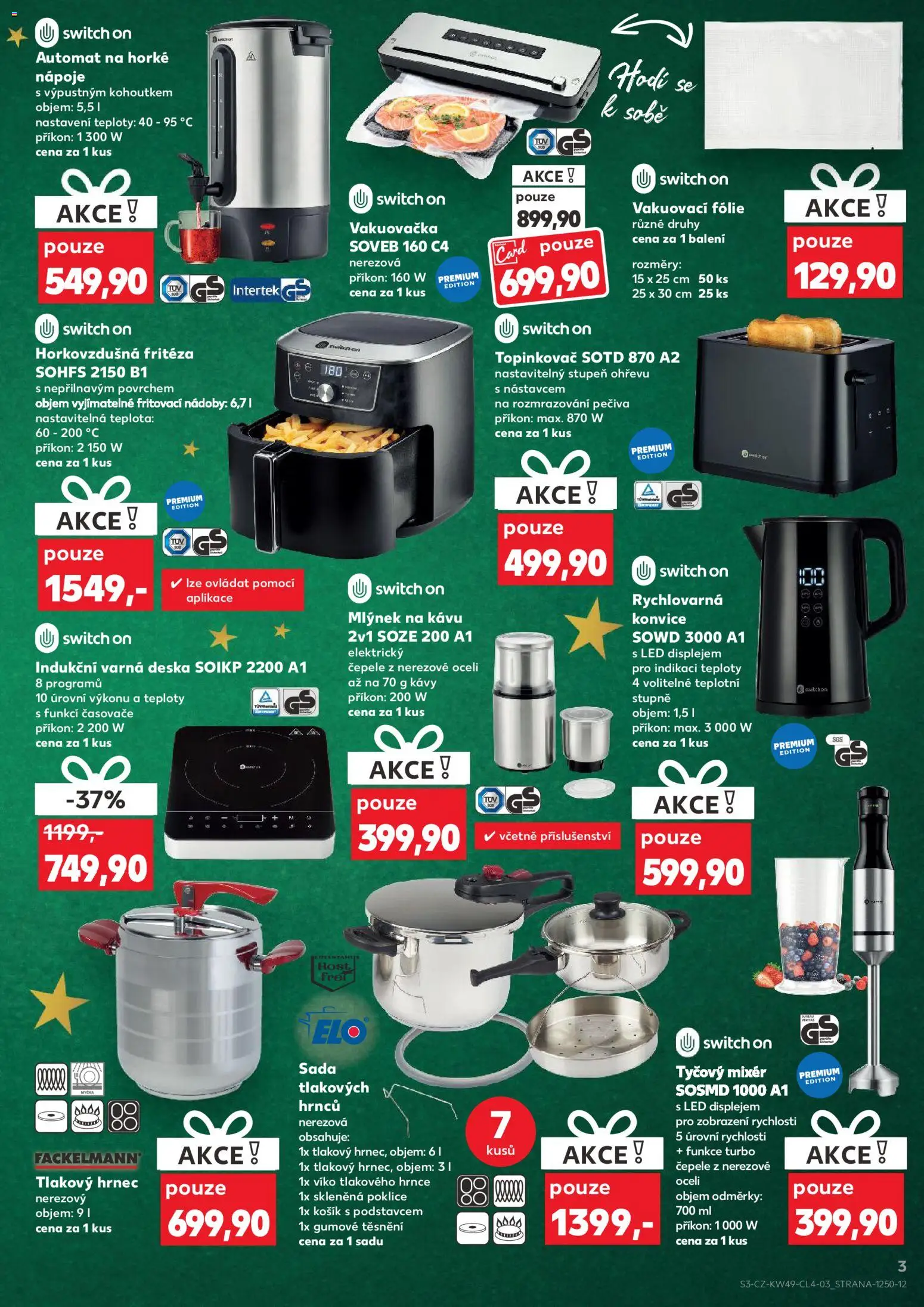 Kaufland leták - Chomutov od 03.12.2025 | Strana: 3