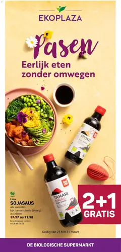 Ekoplaza folder - Voorbeeld van een folder van Ekoplaza, geldig van 25.03.2026