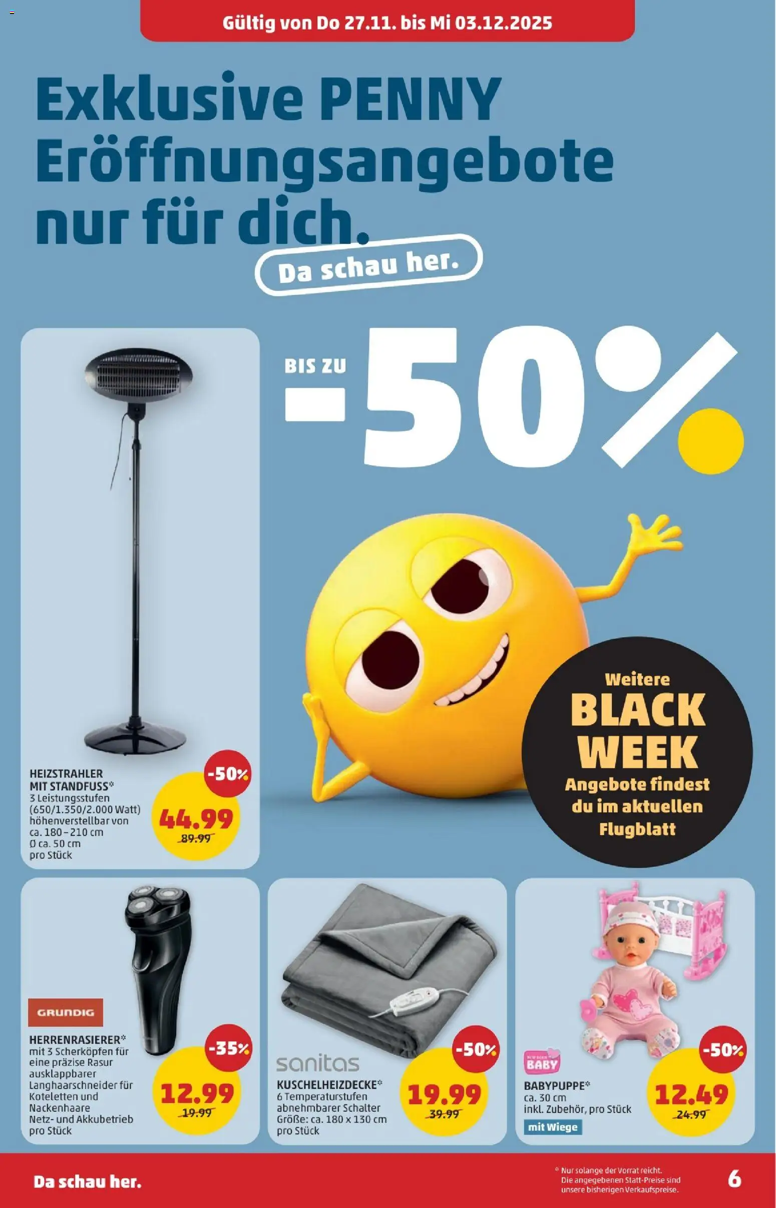 Penny Markt - Black Friday gültig ab 27.11.2025 | Seite: 6