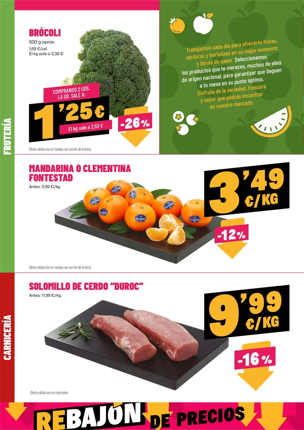AhorraMas folleto │ válido desde el 16.10.2025 | Página: 8 | Productos: Solomillo de cerdo, Cerdo, Té, Mesa