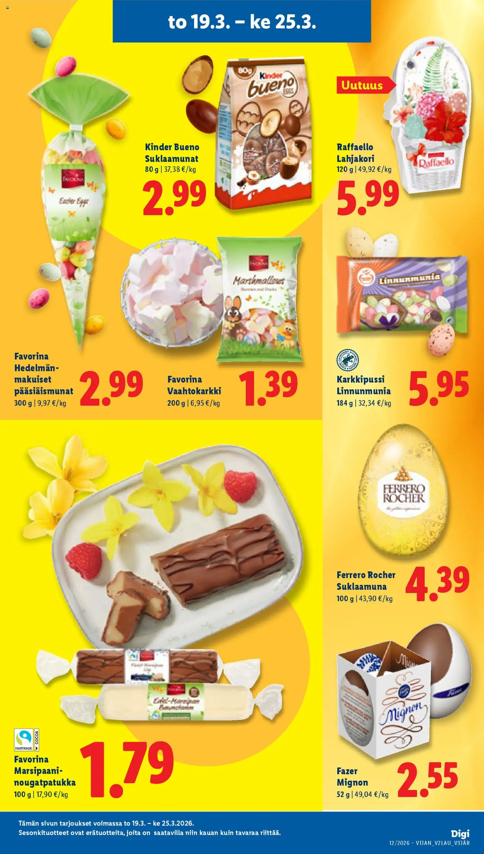 Lidl tarjoukset – voimassa 19.03.2026 alkaen | Sivu: 13
