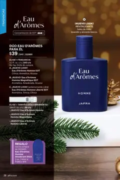 Vista previa JAFRA folleto válido desde el 01.11.2025 | Página: 26 | Productos: Fragancia, Desodorante